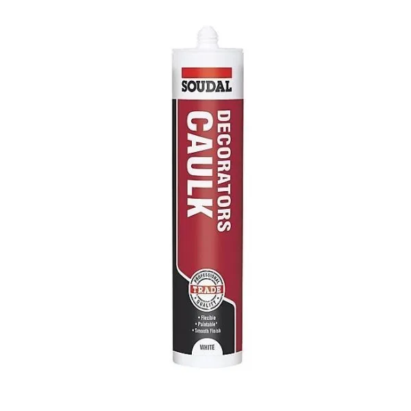 Soudal Caulk Уплътнител за фуги бял 290мл