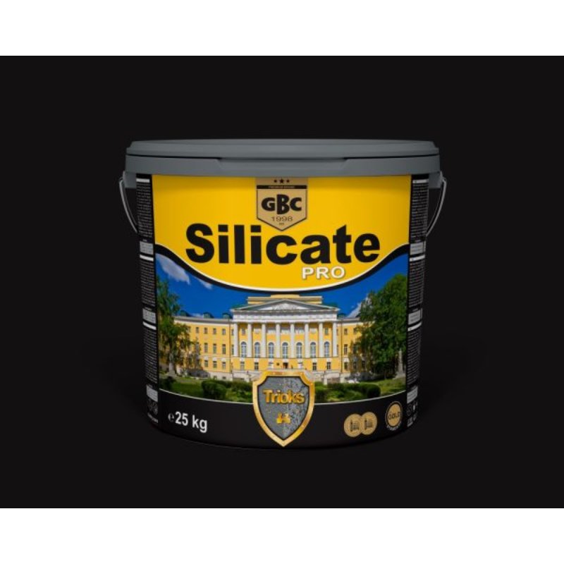 GBC Silikat Pro Силикатна фасадна мазилка 25кг