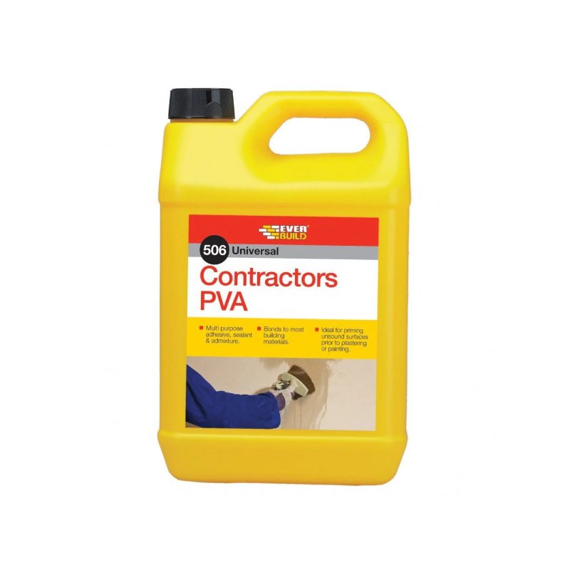 Everbuild 506 Contractors PVA Грунд за уплътняване 5л